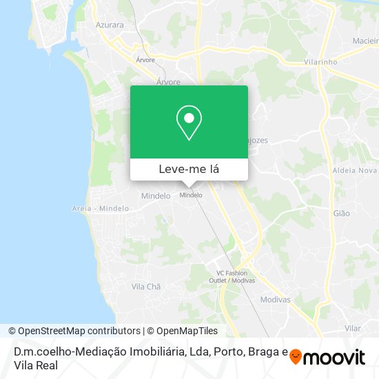 D.m.coelho-Mediação Imobiliária, Lda mapa