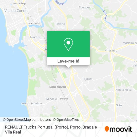 RENAULT Trucks Portugal (Porto) mapa