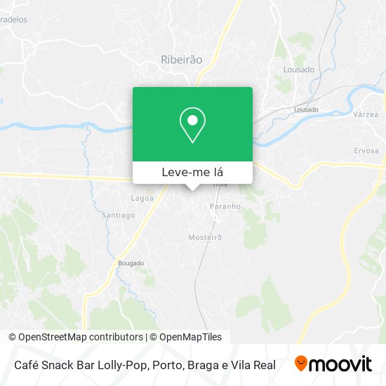 Café Snack Bar Lolly-Pop mapa