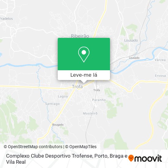 Complexo Clube Desportivo Trofense mapa