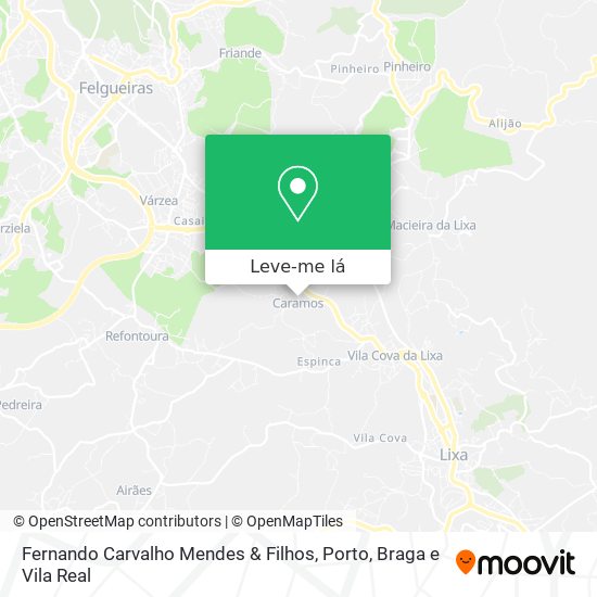 Fernando Carvalho Mendes & Filhos mapa