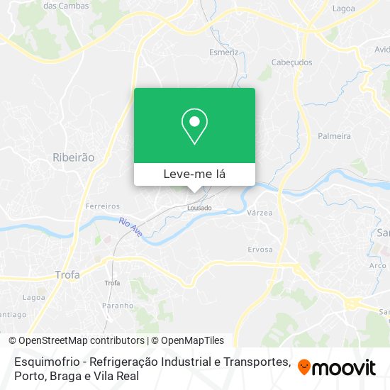 Esquimofrio - Refrigeração Industrial e Transportes mapa