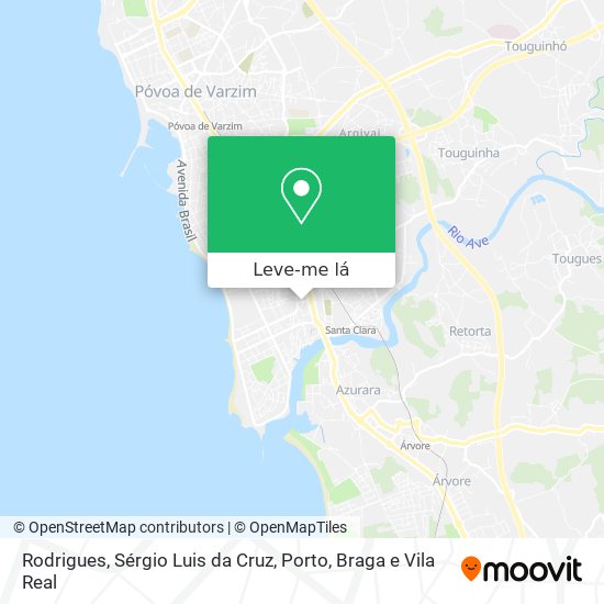 Rodrigues, Sérgio Luis da Cruz mapa