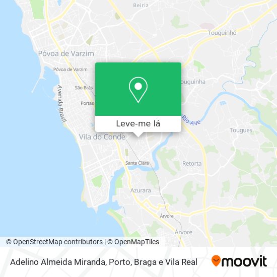 Adelino Almeida Miranda mapa