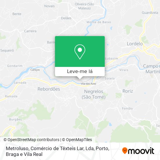 Metroluso, Comércio de Têxteis Lar, Lda mapa