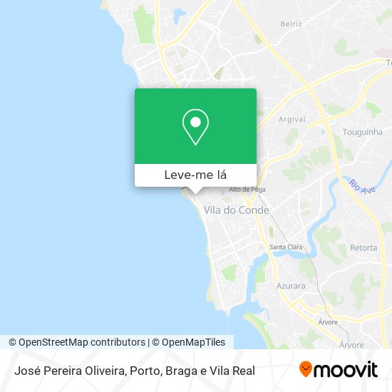 José Pereira Oliveira mapa