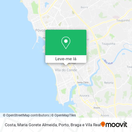 Costa, Maria Gorete Almeida mapa