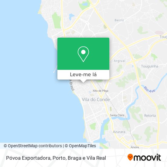 Póvoa Exportadora mapa