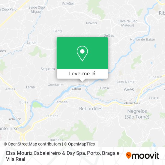 Elsa Mouriz Cabeleireiro & Day Spa mapa
