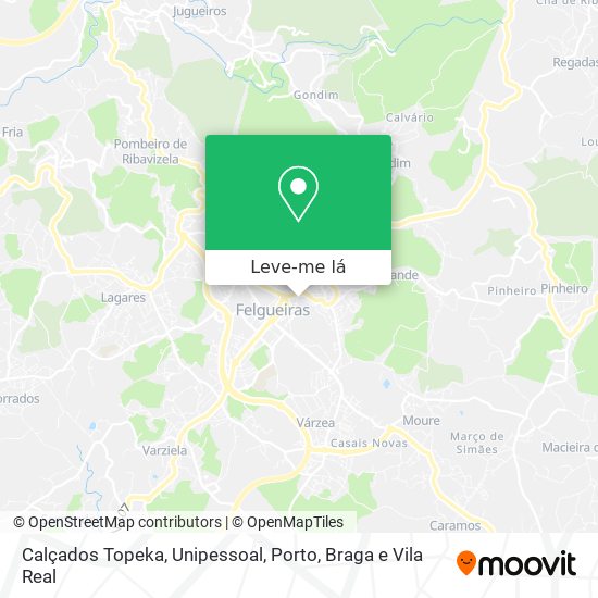 Calçados Topeka, Unipessoal mapa