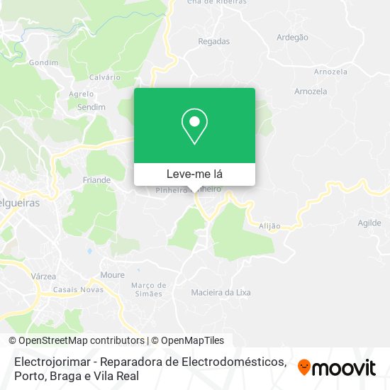 Electrojorimar - Reparadora de Electrodomésticos mapa