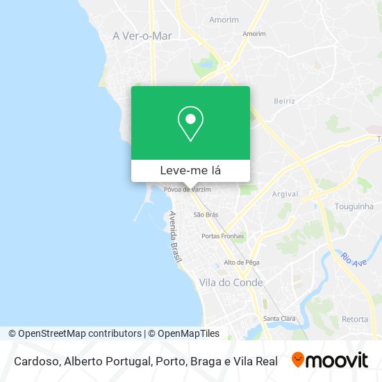 Cardoso, Alberto Portugal mapa