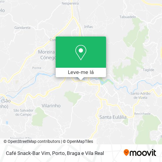 Café Snack-Bar Vim mapa