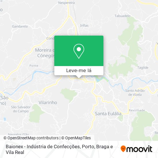 Baionex - Indústria de Confecções mapa