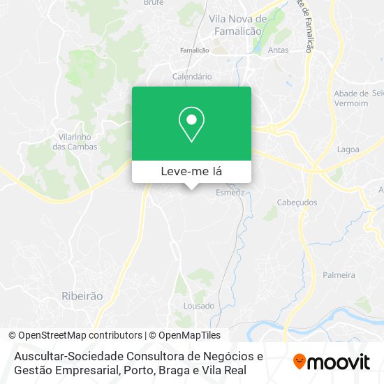 Auscultar-Sociedade Consultora de Negócios e Gestão Empresarial mapa