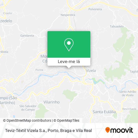 Teviz-Têxtil Vizela S.a. mapa