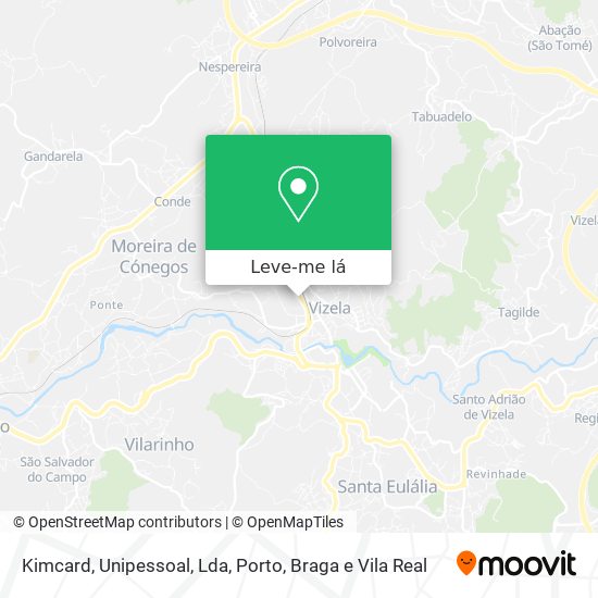 Kimcard, Unipessoal, Lda mapa