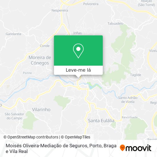 Moisés Oliveira-Mediação de Seguros mapa