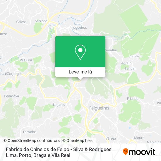 Fabrica de Chinelos de Felpo - Silva & Rodrigues Lima mapa