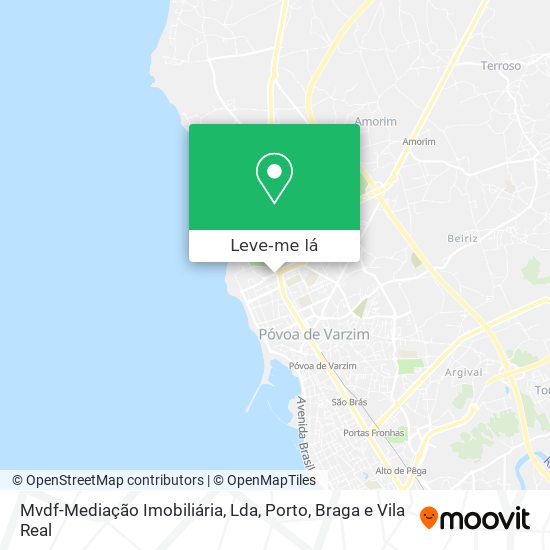 Mvdf-Mediação Imobiliária, Lda mapa