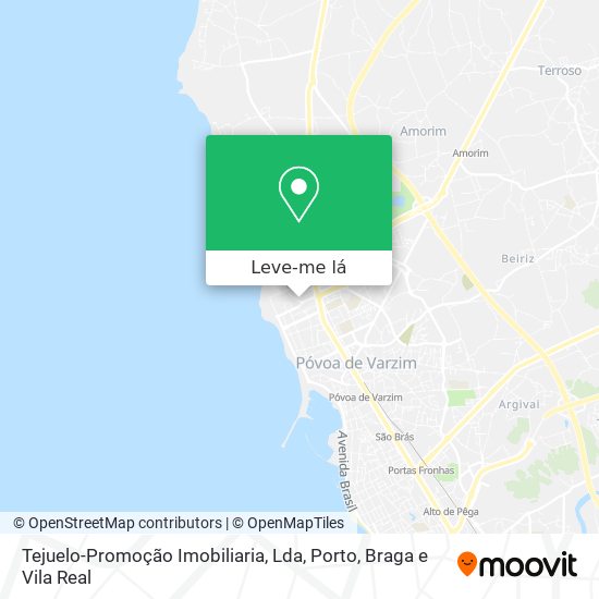 Tejuelo-Promoção Imobiliaria, Lda mapa