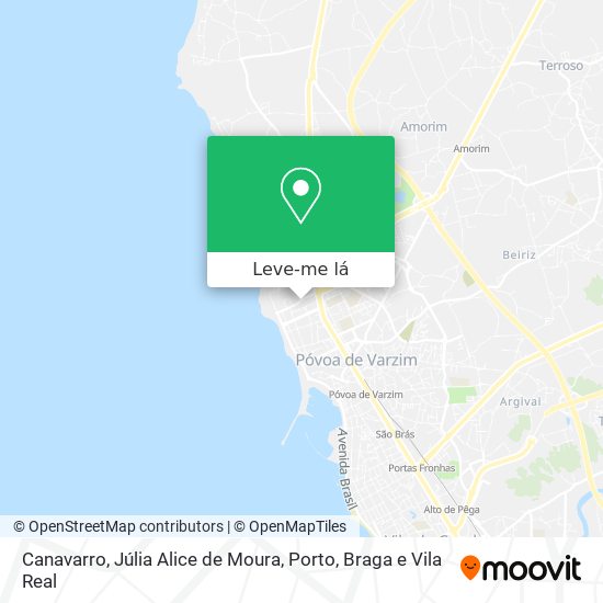 Canavarro, Júlia Alice de Moura mapa