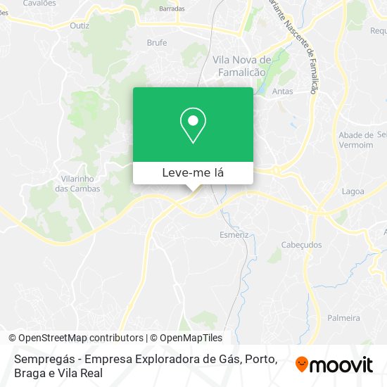 Sempregás - Empresa Exploradora de Gás mapa