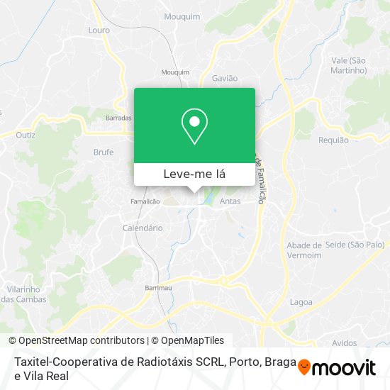 Taxitel-Cooperativa de Radiotáxis SCRL mapa