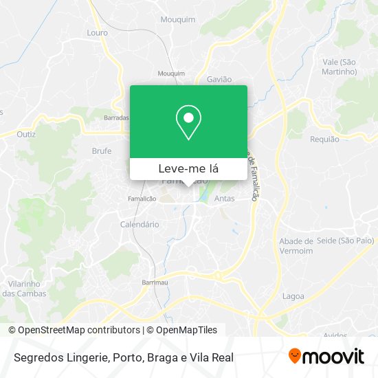 Segredos Lingerie mapa