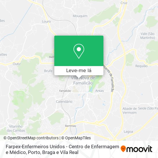 Farpex-Enfermeiros Unidos - Centro de Enfermagem e Médico mapa