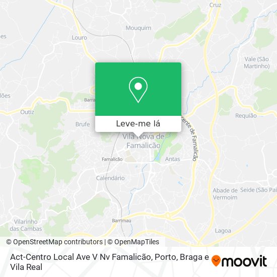 Act-Centro Local Ave V Nv Famalicão mapa