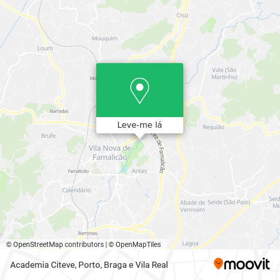 Academia Citeve mapa