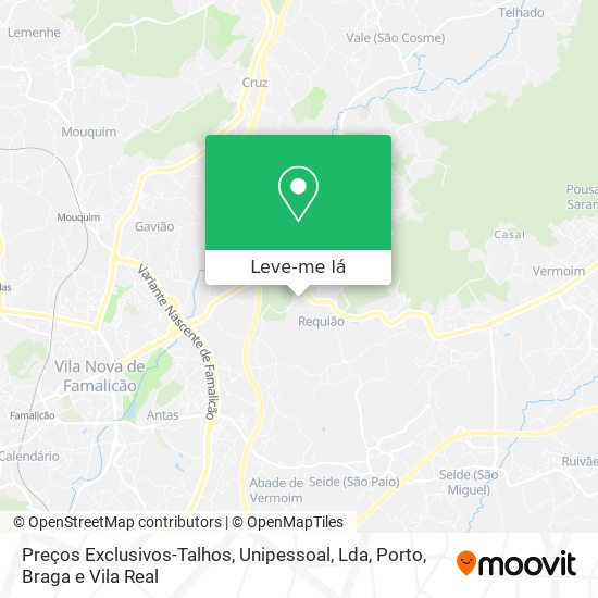 Preços Exclusivos-Talhos, Unipessoal, Lda mapa