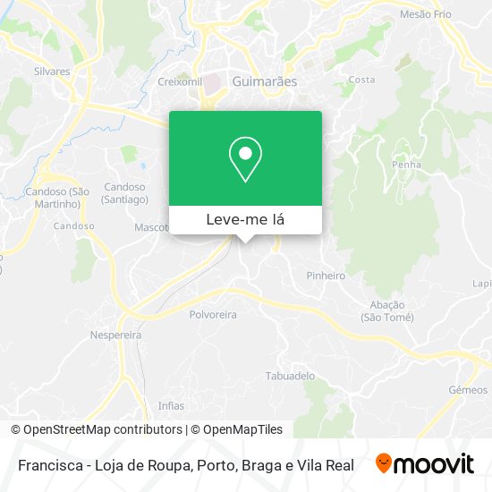 Francisca - Loja de Roupa mapa