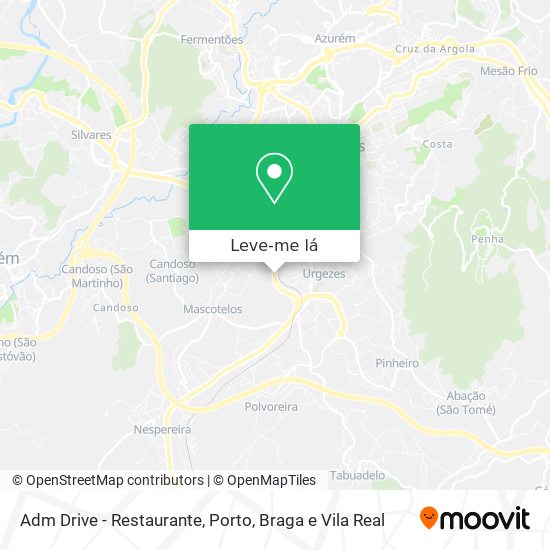 Adm Drive - Restaurante mapa