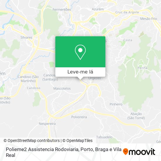 Polieme2 Assistencia Rodoviaria mapa