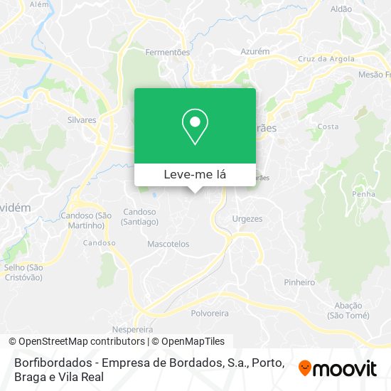 Borfibordados - Empresa de Bordados, S.a. mapa