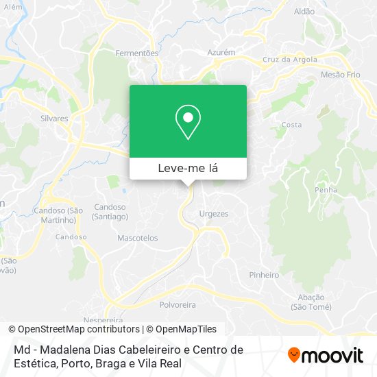 Md - Madalena Dias Cabeleireiro e Centro de Estética mapa