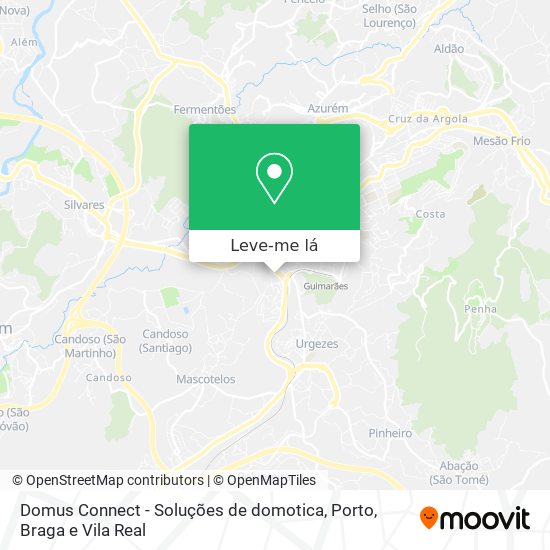 Domus Connect - Soluções de domotica mapa