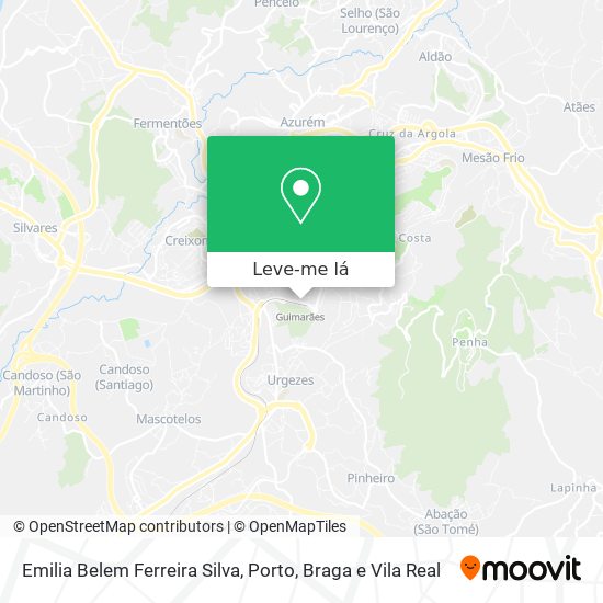 Emilia Belem Ferreira Silva mapa