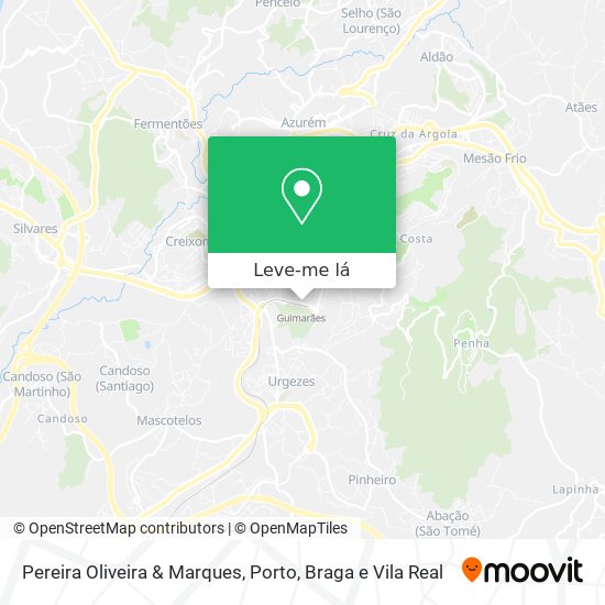 Pereira Oliveira & Marques mapa