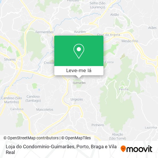 Loja do Condomínio-Guimarães mapa