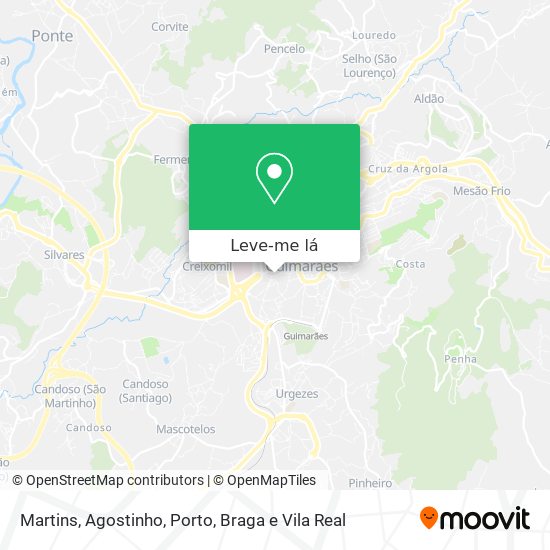 Martins, Agostinho mapa