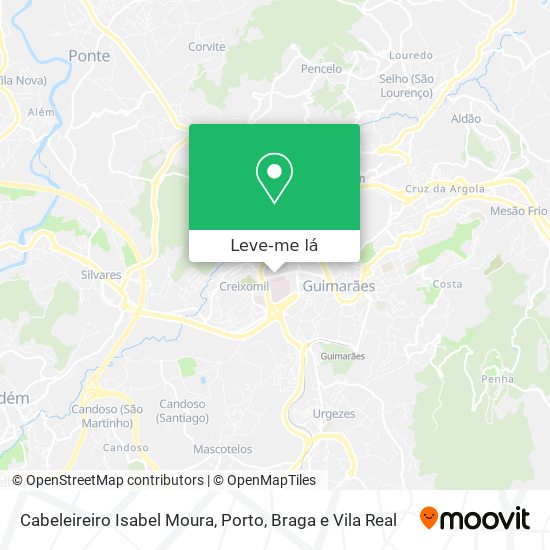 Cabeleireiro Isabel Moura mapa