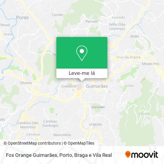 Fox Orange Guimarães mapa