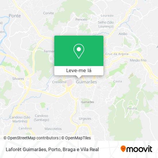 Laforêt Guimarães mapa