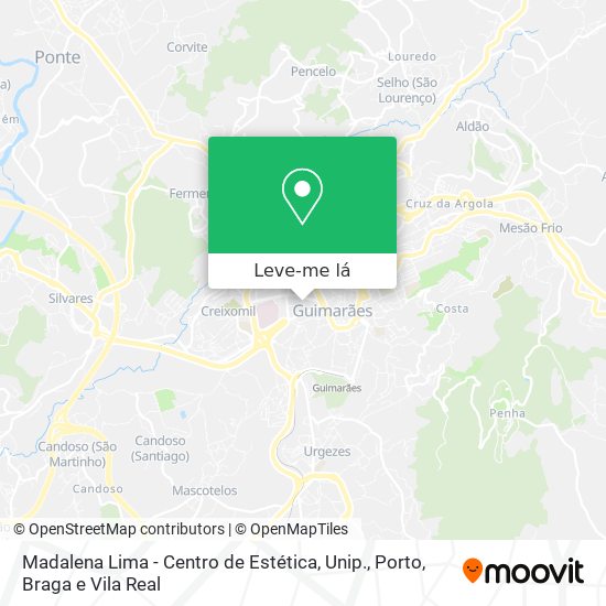 Madalena Lima - Centro de Estética, Unip. mapa