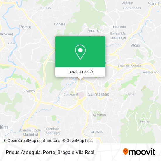 Pneus Atouguia mapa