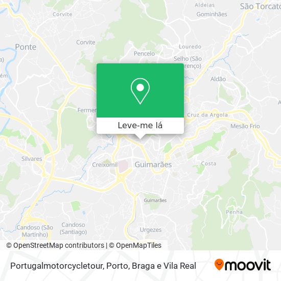 Portugalmotorcycletour mapa