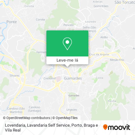 Lovendaria, Lavandaria Self Service mapa
